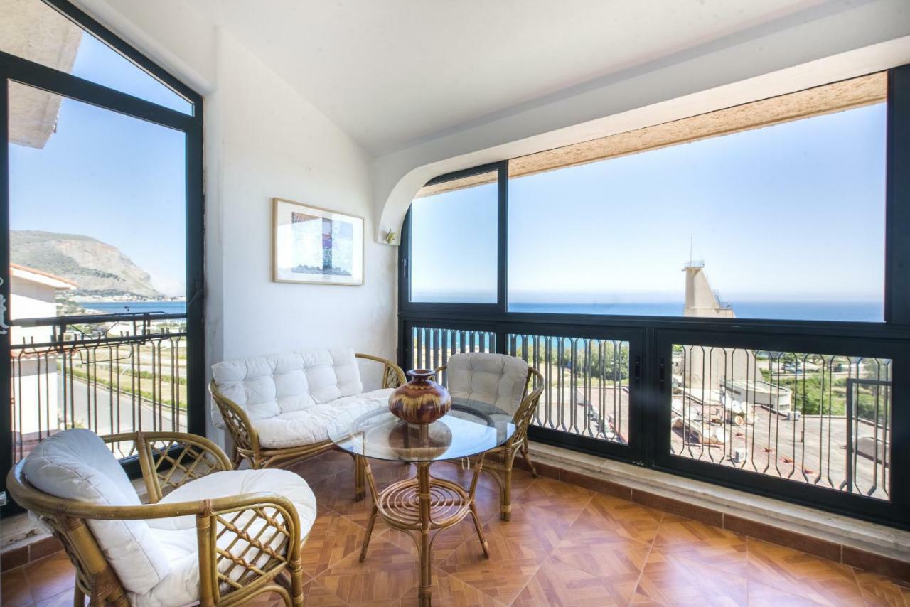 Casa Con Terrazza Sul Mare All'Addaura Palermo Ngoại thất bức ảnh