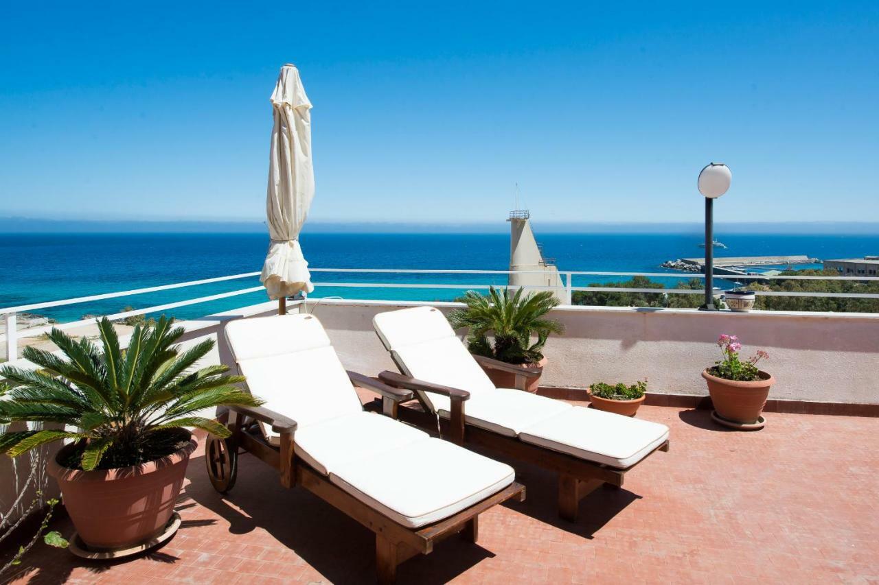 Casa Con Terrazza Sul Mare All'Addaura Palermo Ngoại thất bức ảnh