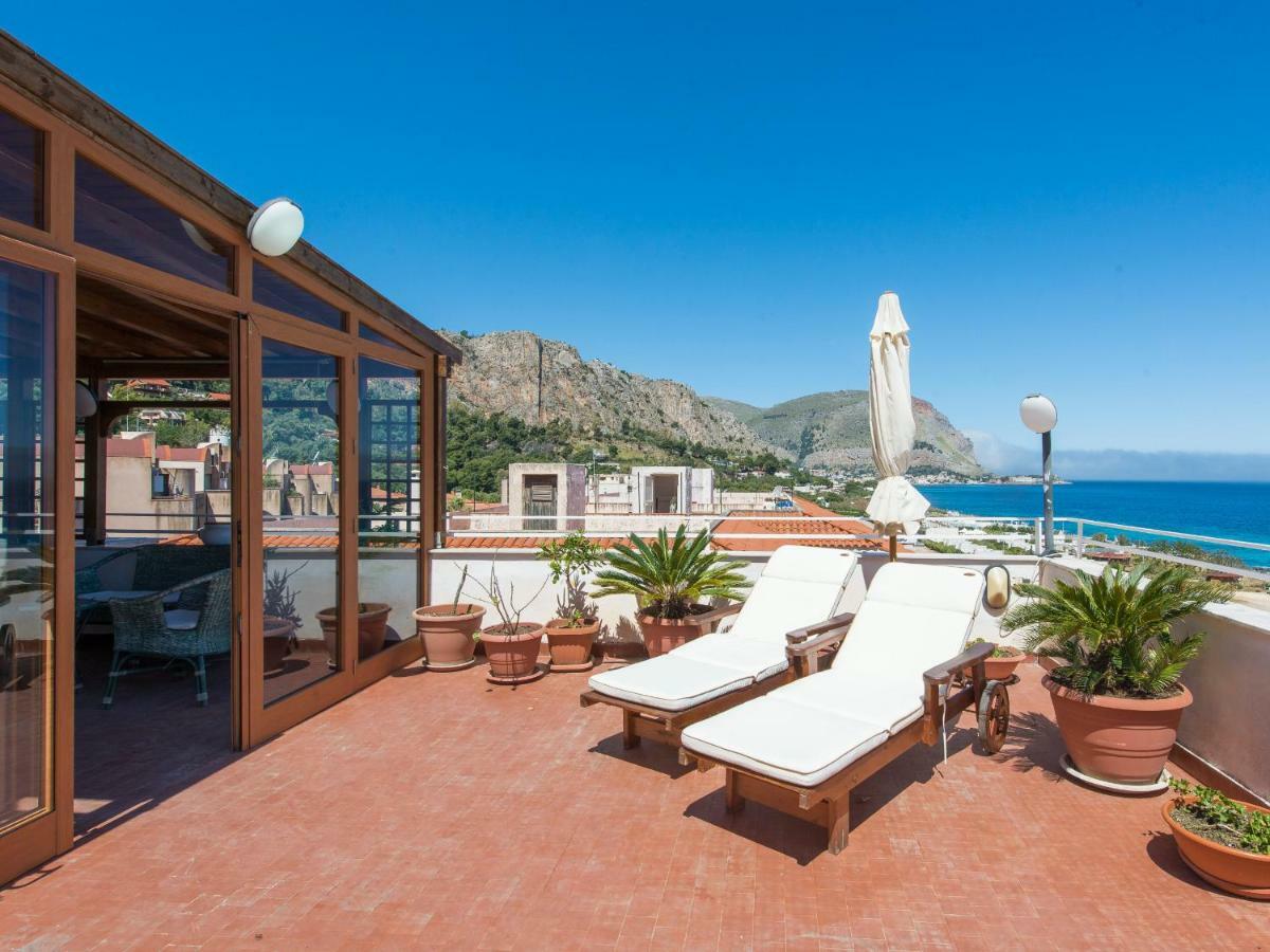 Casa Con Terrazza Sul Mare All'Addaura Palermo Ngoại thất bức ảnh